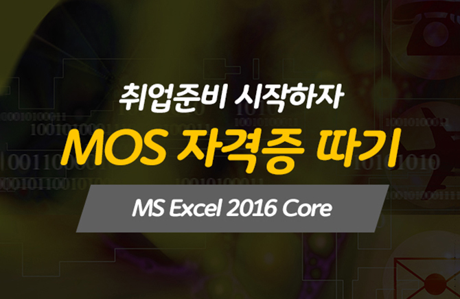 [HD]غ  - MOS ڰ  (MS Excel 2016 Core)